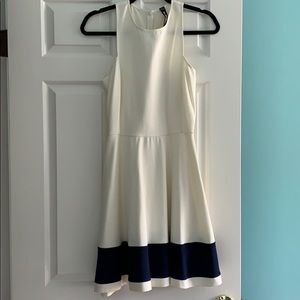 Cream with stripe fancy dress